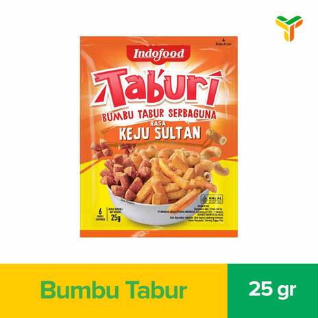 INDOFOOD BUMBU TABUR TABURI KEJU SULTAN25G_1C48P