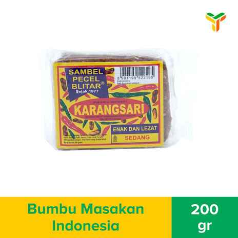 KARANG SARI PECEL SUPER SEDANG 200GR_1C12P