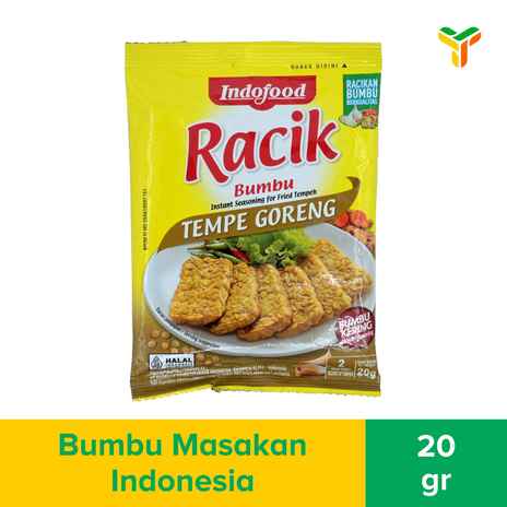 INDOFOOD BUMBU RACIK TEMPE GORENG 20GR_1C100P