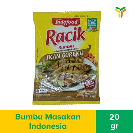 INDOFOOD BUMBU RACIK IKAN GORENG 20G_1C100P