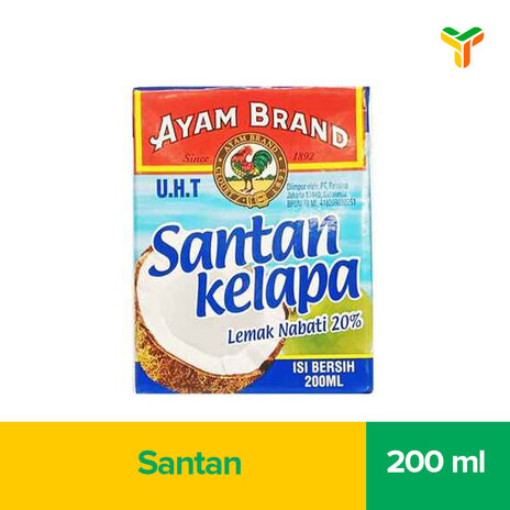 AYAM BRAND COCONUT MILK 200ML