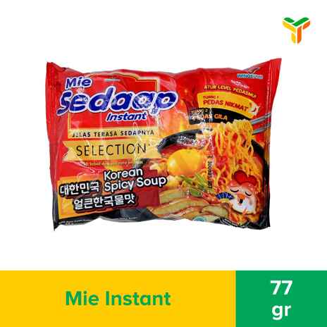 SEDAAP MIE KOREAN SPICY SOUP 77G_1C40P