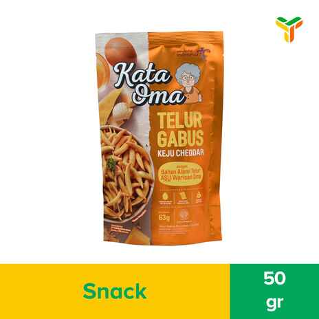 KATA OMA TELUR GABUS KEJU 50GR 1C24P