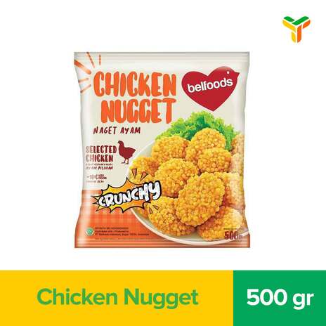 BELFOODS FAVORITE CHICKEN NUGGET CRUNCHY 500 (C12)