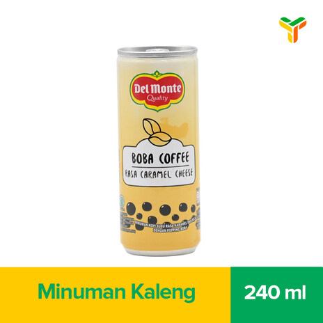 DEL MONTE BOBA COFFEE CARAMEL CHEESE 240ML