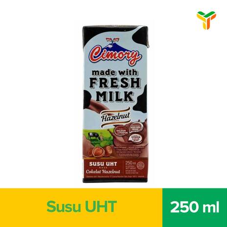 CIMORY UHT MILK HAZELNUT 250 ML_1C24P