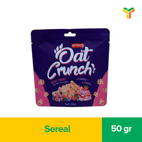 GRANOLAB OAT CRUNH BERRY YOGURT 50G_1C24P