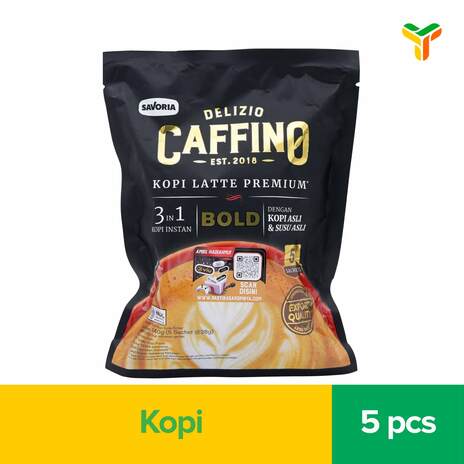 CAFFINO KOPI LATTE PREMIUM BOLD 5X28G_1C24P