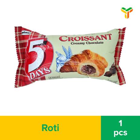 5 DAYS CROISSANT CREAMY CHOCOLATE 60G_1C40P