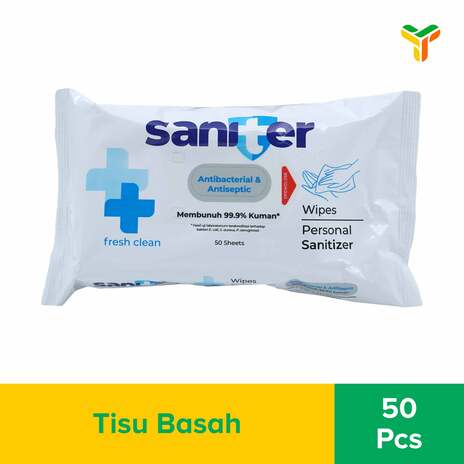 SANITER WET WIPES SANITIZER 50S