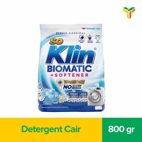 SO KLIN BIOMATIC POWDET FRONT LOAD BAG 800GR