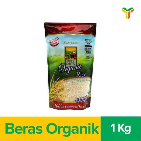 PURE GREEN BERAS ORGANIK PANDAN WANGI 1 KG