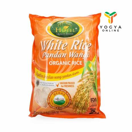 HOTEL BERAS PANDAN WANGI WHITE 2KG_1C10P
