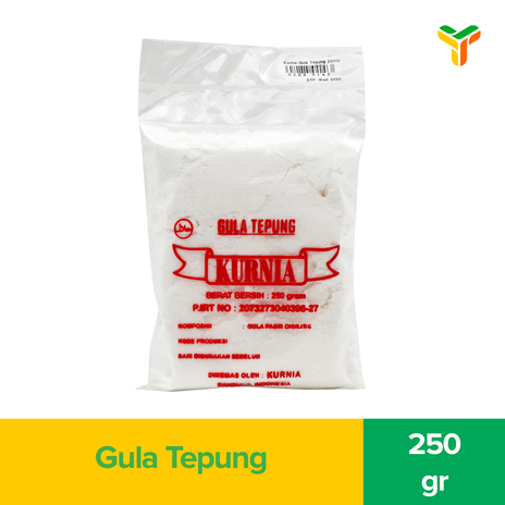 KURNIA GULA TEPUNG 250GR