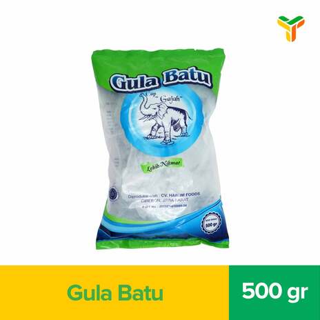 CAP GAJAH GULA BATU 500GR_1C10P