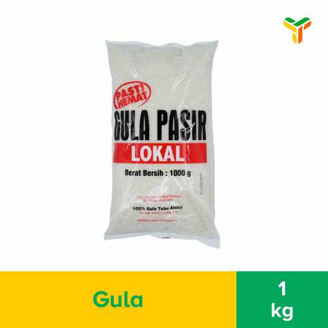 PASTI HEMAT GULA LOKAL 1KG_1C25P