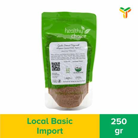 HEALTHY CHOICE GULA SEMUT NATURAL 250G