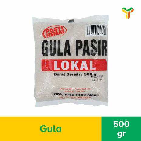 PASTI HEMAT GULA LOKAL 500G_1C40P