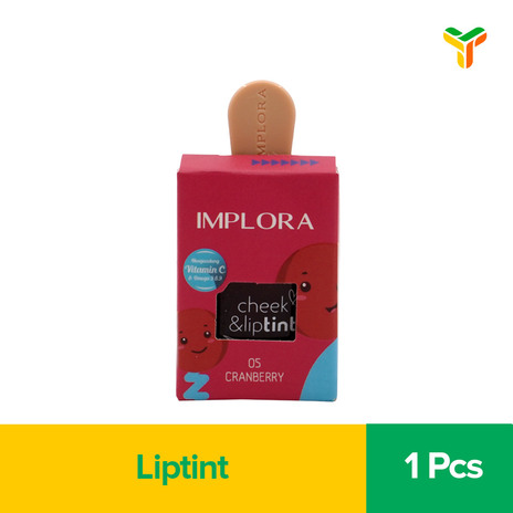 IMPLORA CHEEK N LIPTINT 05 CRANBERRY 1C12P