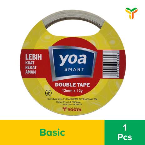YOA SMART DOUBLE TAPE 12X12Y_1IPCK_184PCS