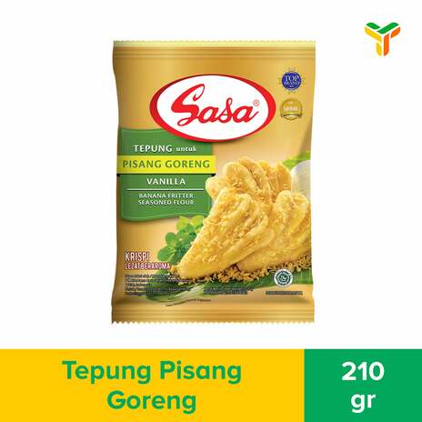 SASA TEPUNG PISANG VANILA 210GR
