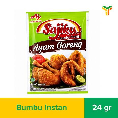 SAJIKU TEPUNG BUMBU AYAM GORENG TRADISIONAL 24 GR_1B10P