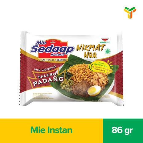 SEDAAP MIE GORENG SALERO PADANG 86G_1C 40P