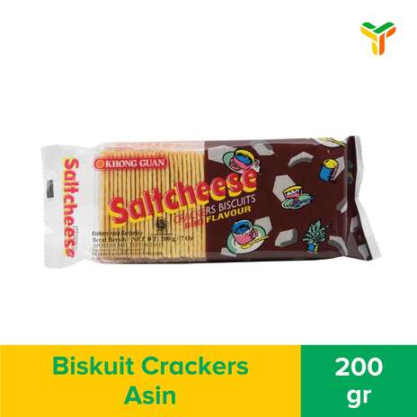 KHONG GUAN SALTCHEESE CRACK BARBEQUE 200G