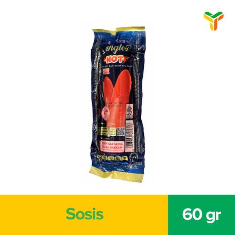 KANZLER SINGLES HOT 60GR 1S C120