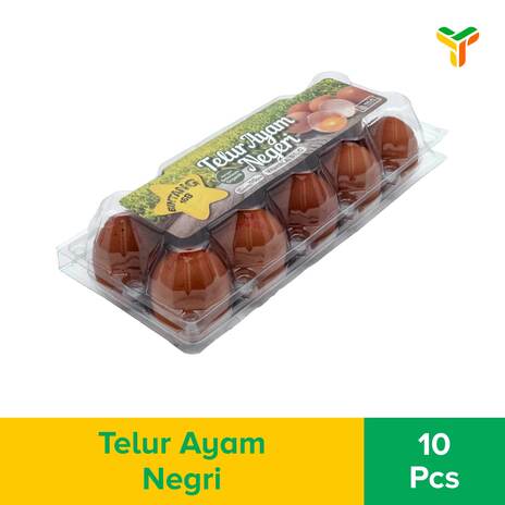 BINTANG 168 TELUR AYAM NEGERI 10S