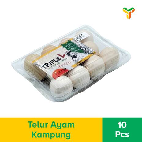 TRIPLE L TELUR AYAM KAMPUNG 10S