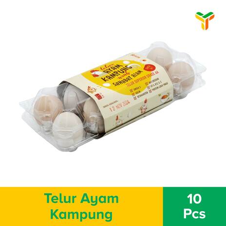 SAHABAT ALAM TELUR AYAM KAMPUNG 10'S