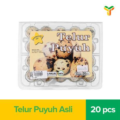 BINTANG 168 TELUR PUYUH 20S