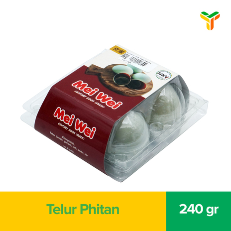 MEI WEI, TELUR PHITAN 240GR