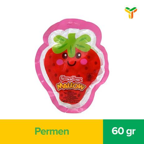 CHOMP CHOMP MALLOW STRAWBERRY 50G
