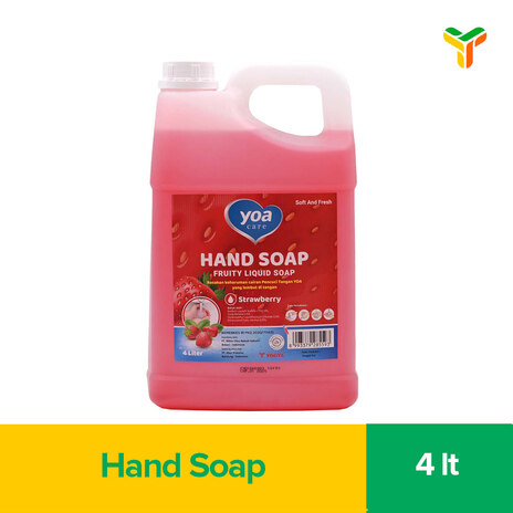 YOA HAND SOAP STRAWBERRY 4L