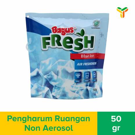 BAGUS GEL AIR FRESHENER BLUE ICE 50GR