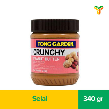 TONG GARDEN PEANUT BUTTER CRUNCHY 340G