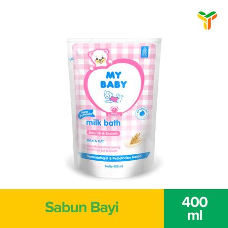 MY BABY WASH NOURISH SMOOTH REF 400ML