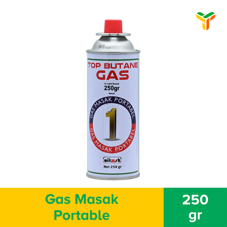 GEMA GAS MASAK PORTABLE 250GR 1C24PC
