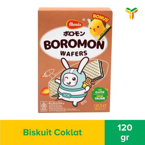 MONDE BOROMON WAFER CHOCOLATE MILK 120G