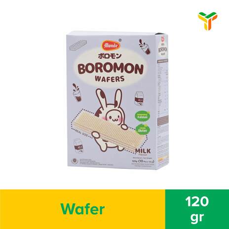 MONDE BOROMON WAFER MILK 120G