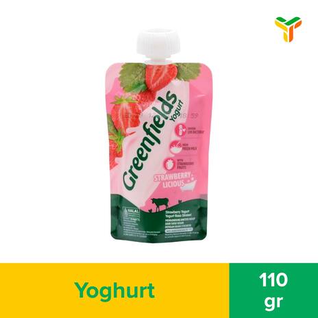 GREENFIELDS YOGURT STRAWBERRYLICIOUS 110GR C6