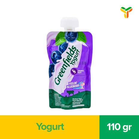 GREENFIELDS YOGURT FEELIN BLUEBERRY 110GR C6