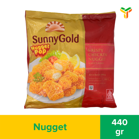 SUNNY GOLD CHICKEN NUGGET POP 440GR C10