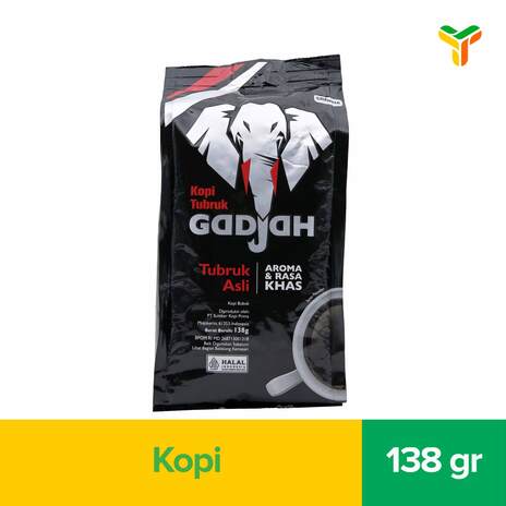 GADJAH KOPI TUBRUK PURE 138G_1C20P