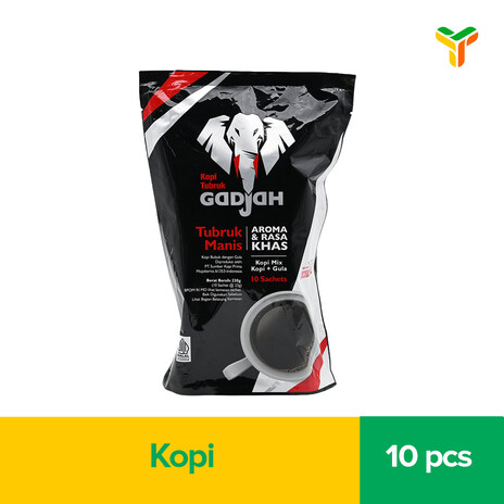 GADJAH KOPI TUBRUK GULA 10X24G_1C12P
