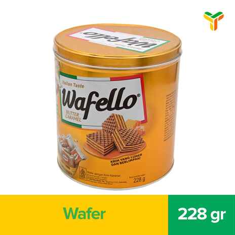 ROMA WAFELLO BUTTER CARAMEL KLG 228G_IC6P