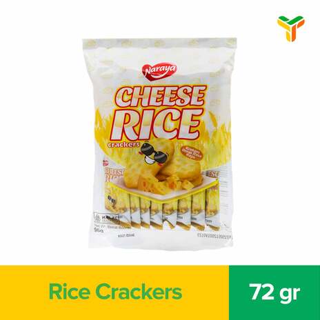 NARAYA CHEESE CRACKERS 72G_1C20P