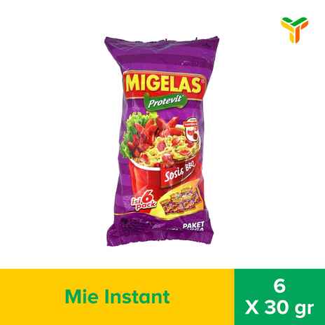 MIGELAS PAKET KELUARGA RASA SOSIS BBQ 6X30G